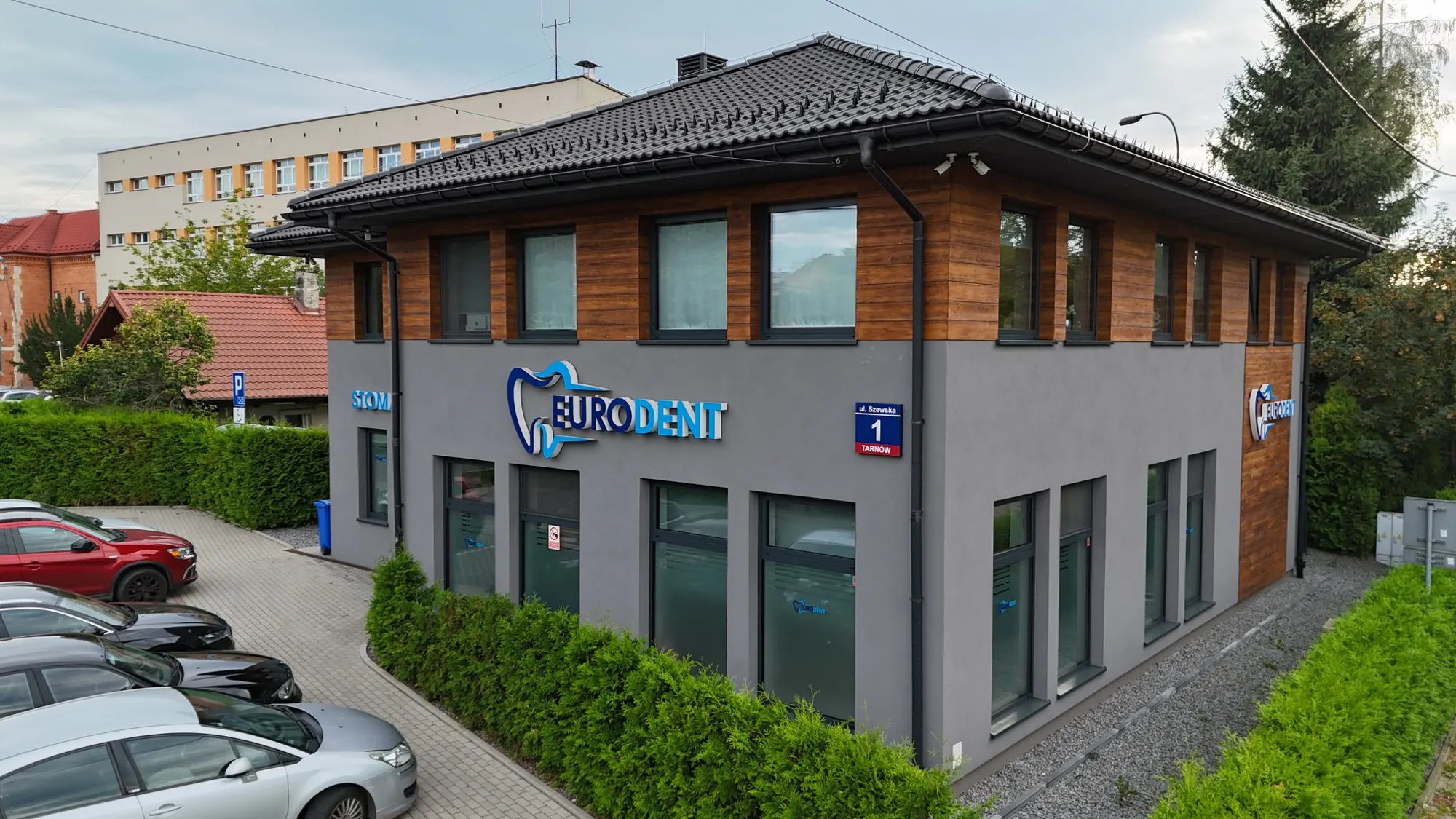 Budynek Centrum Stomatologii EURODENT w Tarnowie