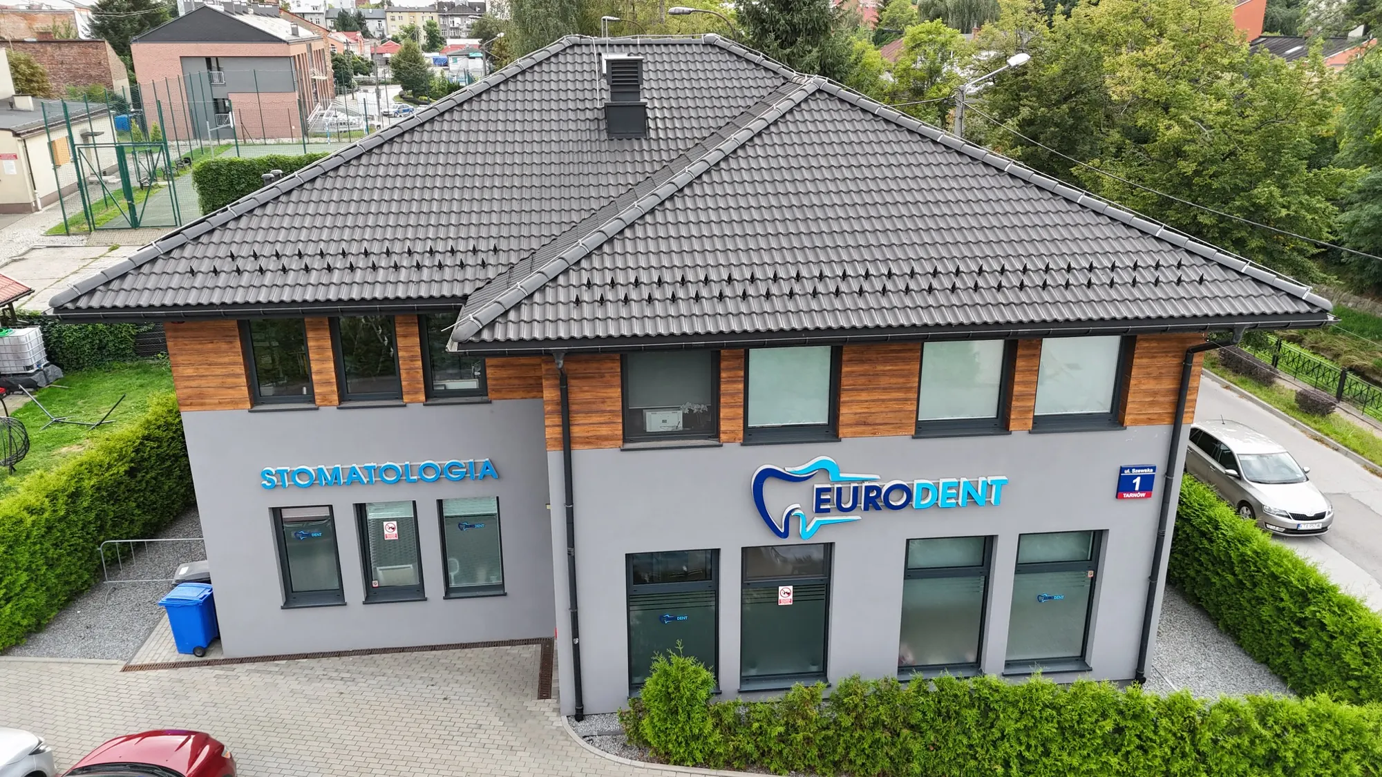 Elewacja EURODENT przy ul. Szewskiej